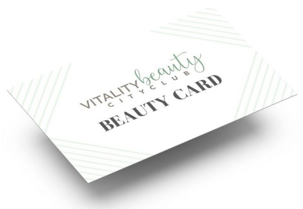 VITALITY BEAUTY CARD