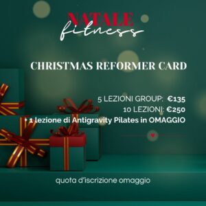 CHRISTMAS REFORMER CARD