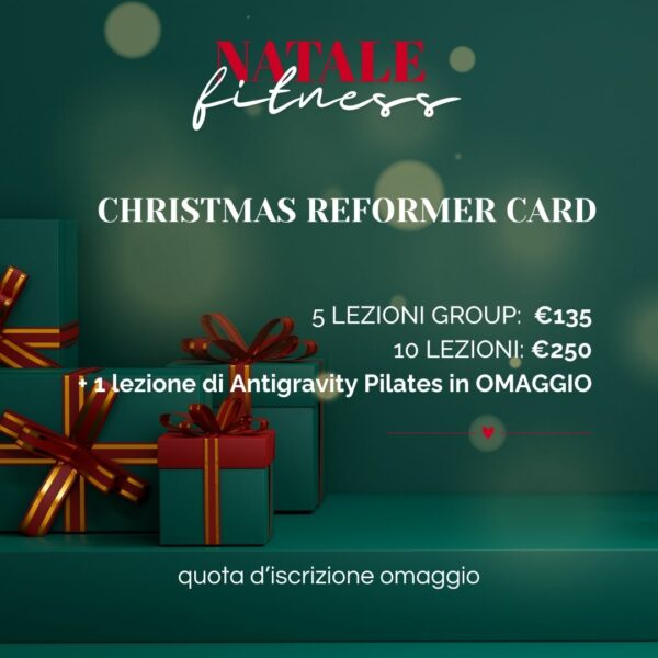 CHRISTMAS REFORMER CARD